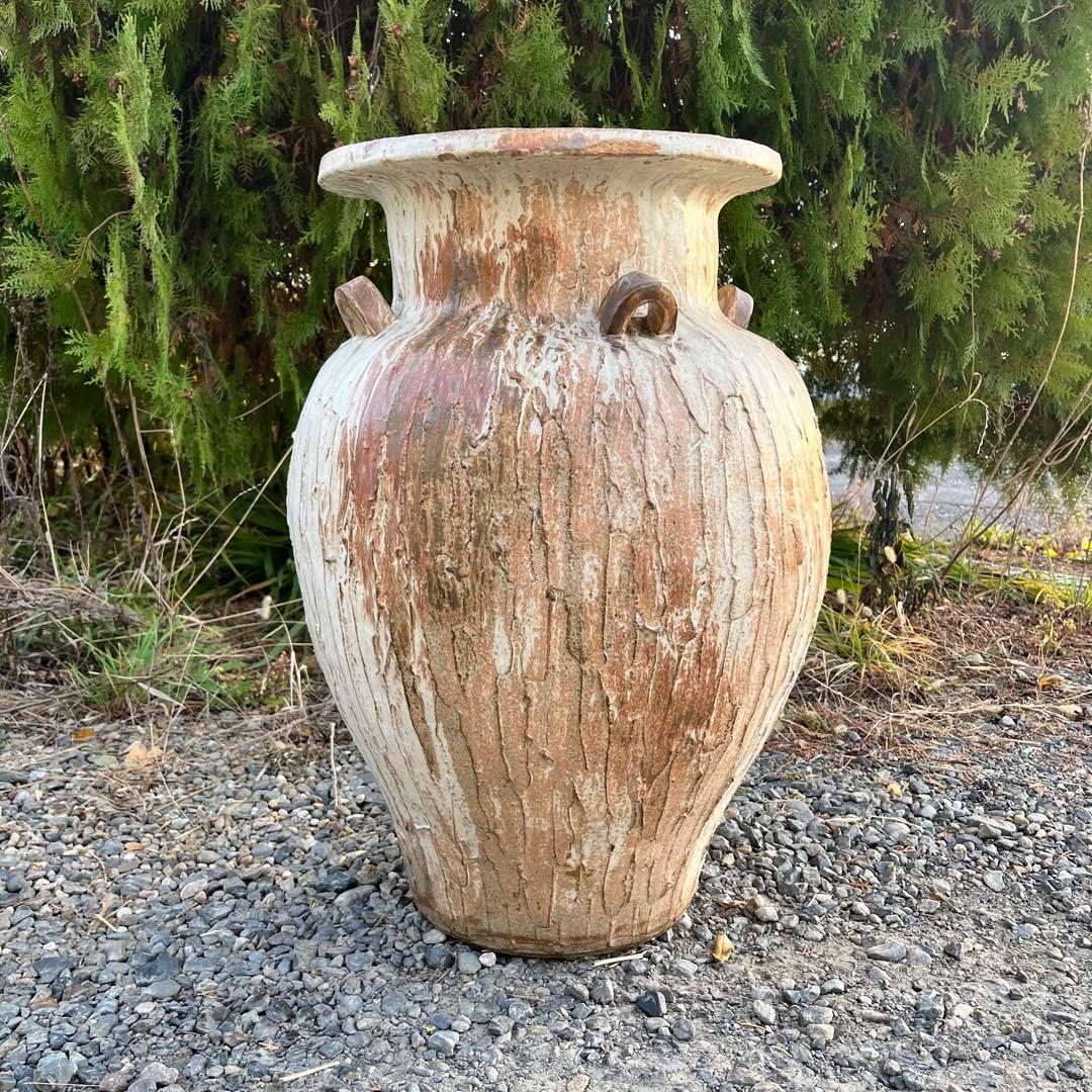 大型花瓶　ホワイト　65cm Amazon.co.jp: かびん フラワーベース ホワイト白 セラミック 陶器