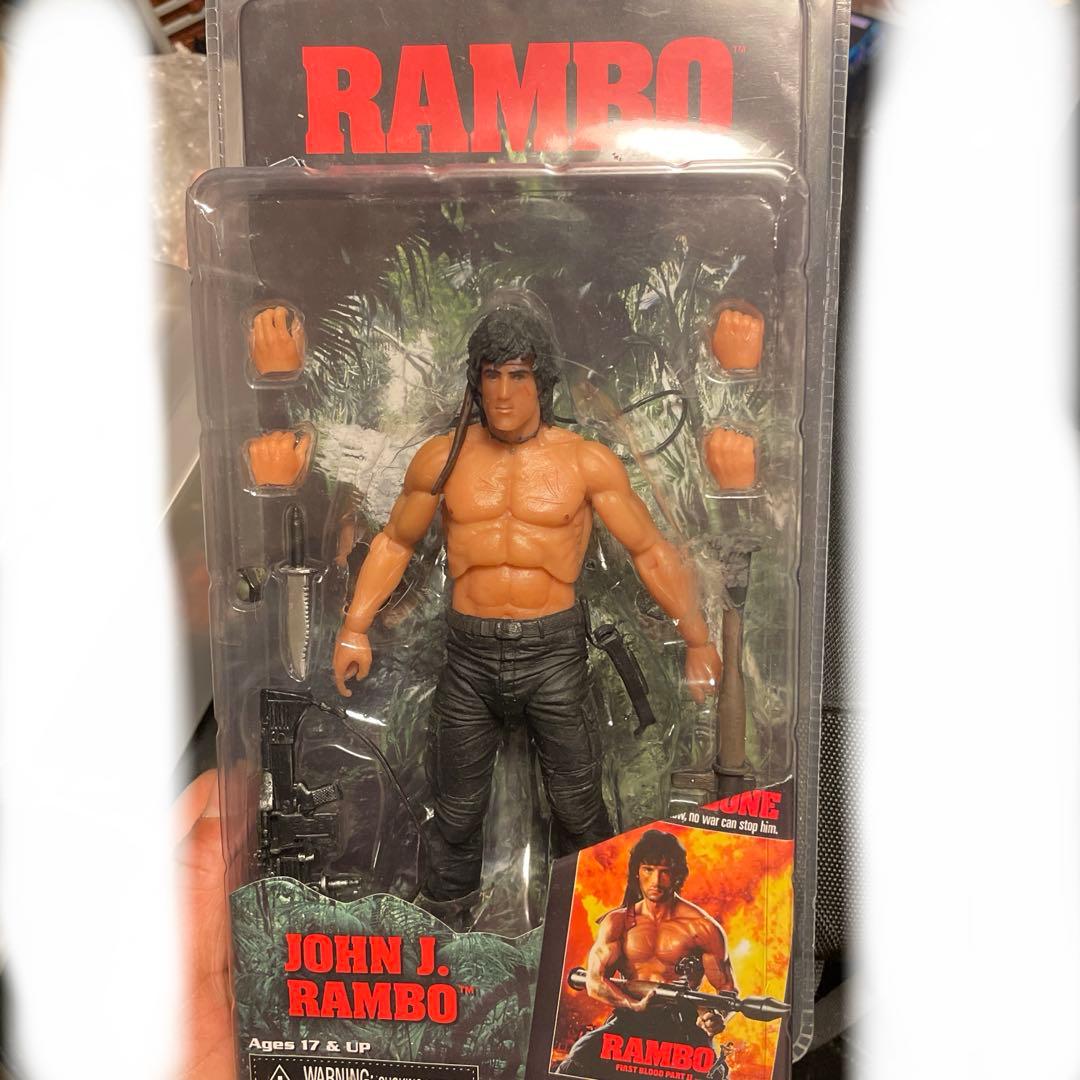 NECA ランボー 2フィギュア ネカ ランボー シリーズ / ランボー2 怒りの脱出 ジョン・ランボー 7