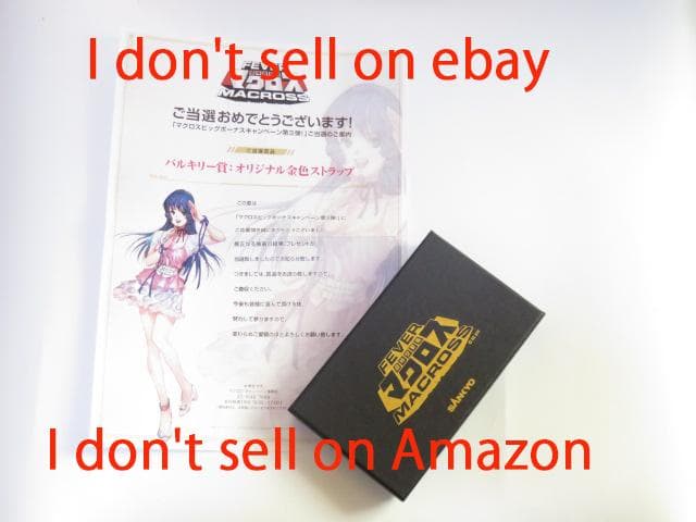 マクロス バルキリー 金色ストラップ 当選品 SANKYO 写真 1/10枚】「マクロス」シリーズの玩具「DX超合金 VF-1S バルキリー