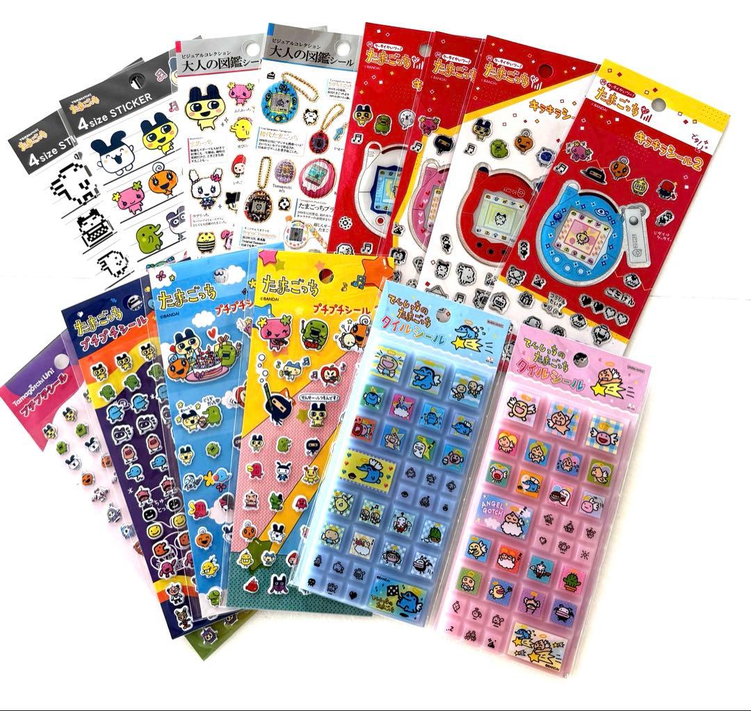 Tamagotchi たまごっちシール　正規品　おまとめ　14点 楽天市場】予約 2026年 1月下旬 再入荷 たまごっち 大人の図鑑シール