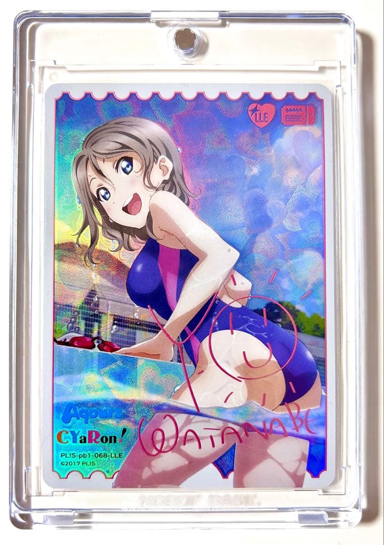 ラブカ 渡辺曜 LLE ラブカ】渡辺 曜(サイン)【LLE】PL!S-pb1-068-LLE - C-labo Online買取