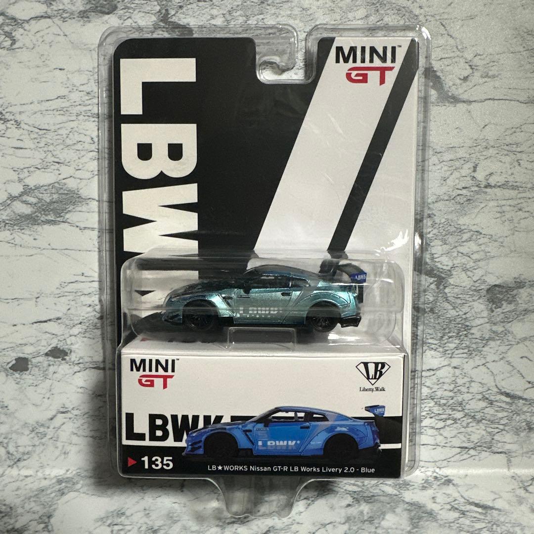 ミニＧＴ LB Works GT-R Mini GT LB WORKS Nissan GT-R R35 XLARGE Exclusive Green 1/64