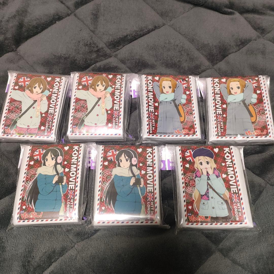 映画　けいおん！ きゃらスリーブコレクション　7個セット きゃらスリーブコレクション 「映画けいおん！」 | プレシャス