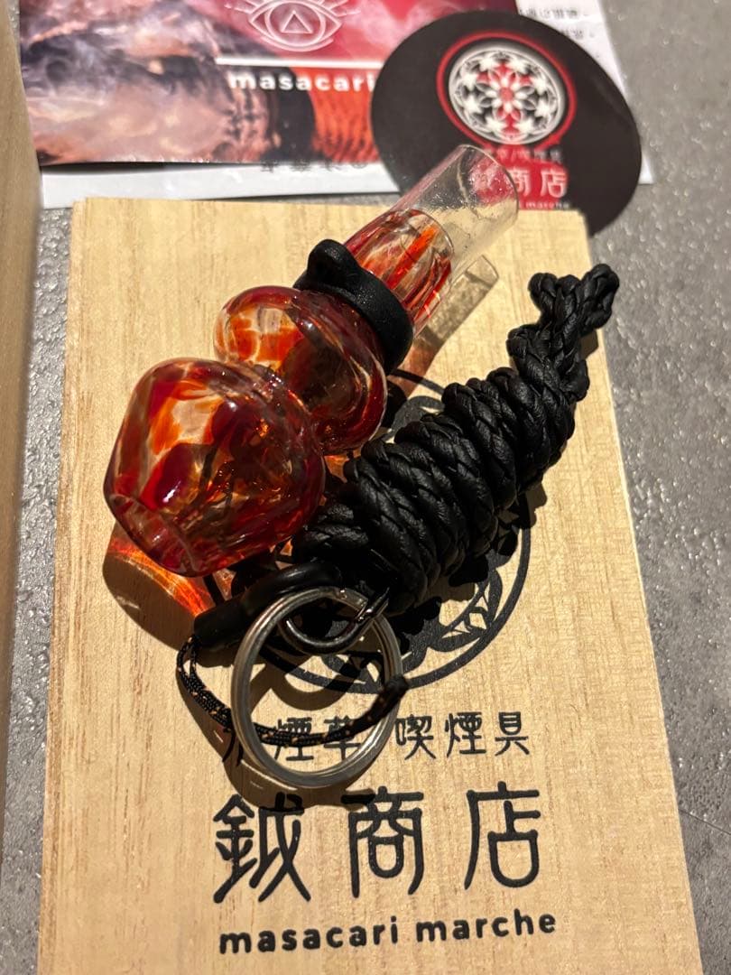 新品　琉球ガラスマウスピース　シーシャ シーシャ愛好家に捧ぐ逸品。沖縄随一の匠の技！「琉球ガラスマウス