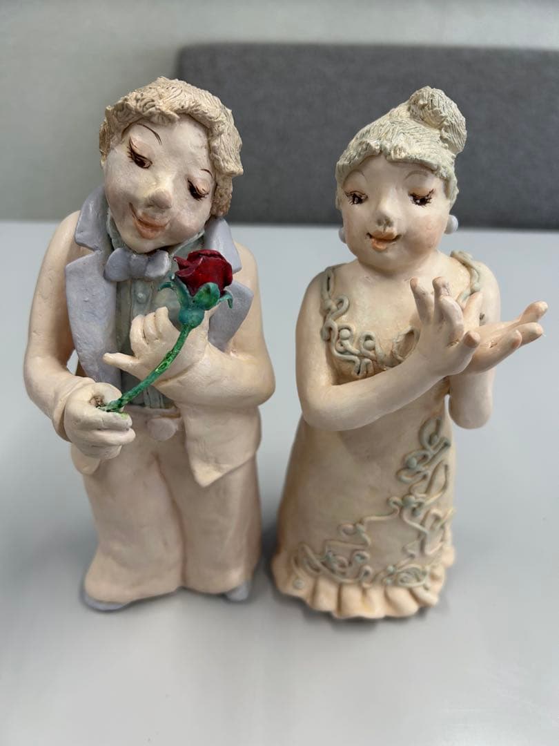 ハンドメイド 粘土人形 横川正子