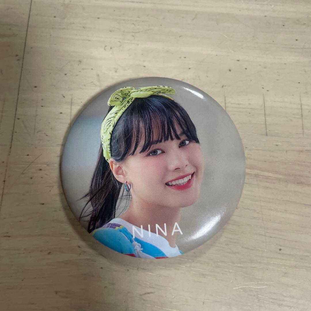 NiziU NINA 缶バッジ - メルカリ