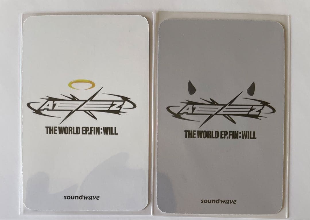 ATEEZ アチズ SOUNDWAVE ラキドロ トレカ ソンファ 天使 悪魔 - メルカリ