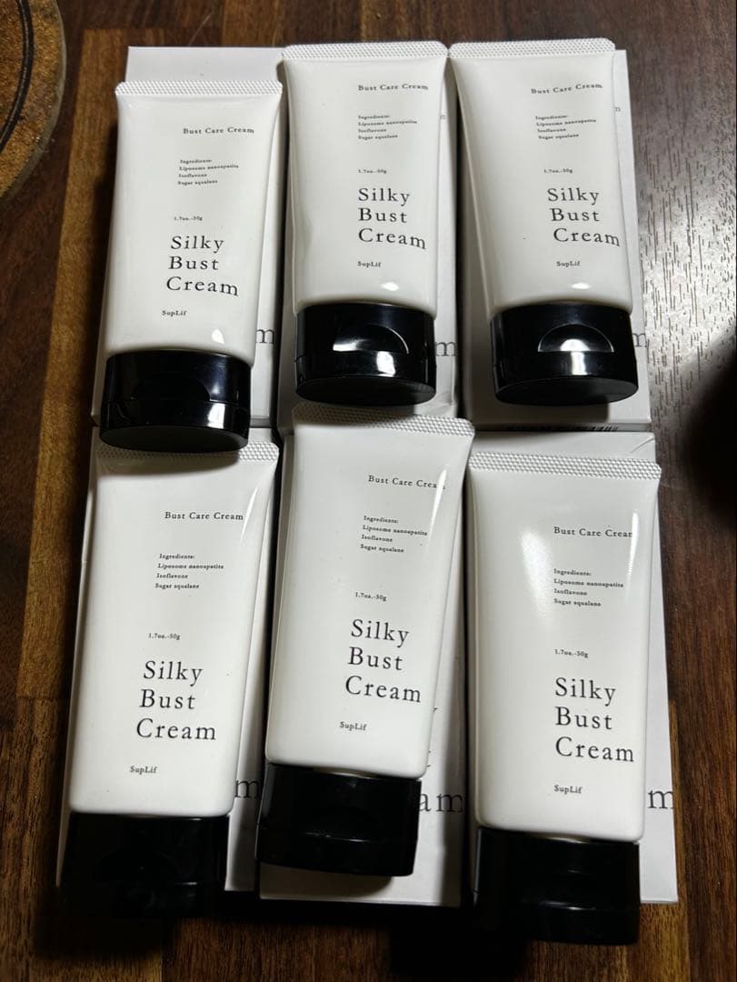Silky Bust Cream 6本セット 楽天市場】【公式】【SupLif シルキーバストクリーム 特許成分配合