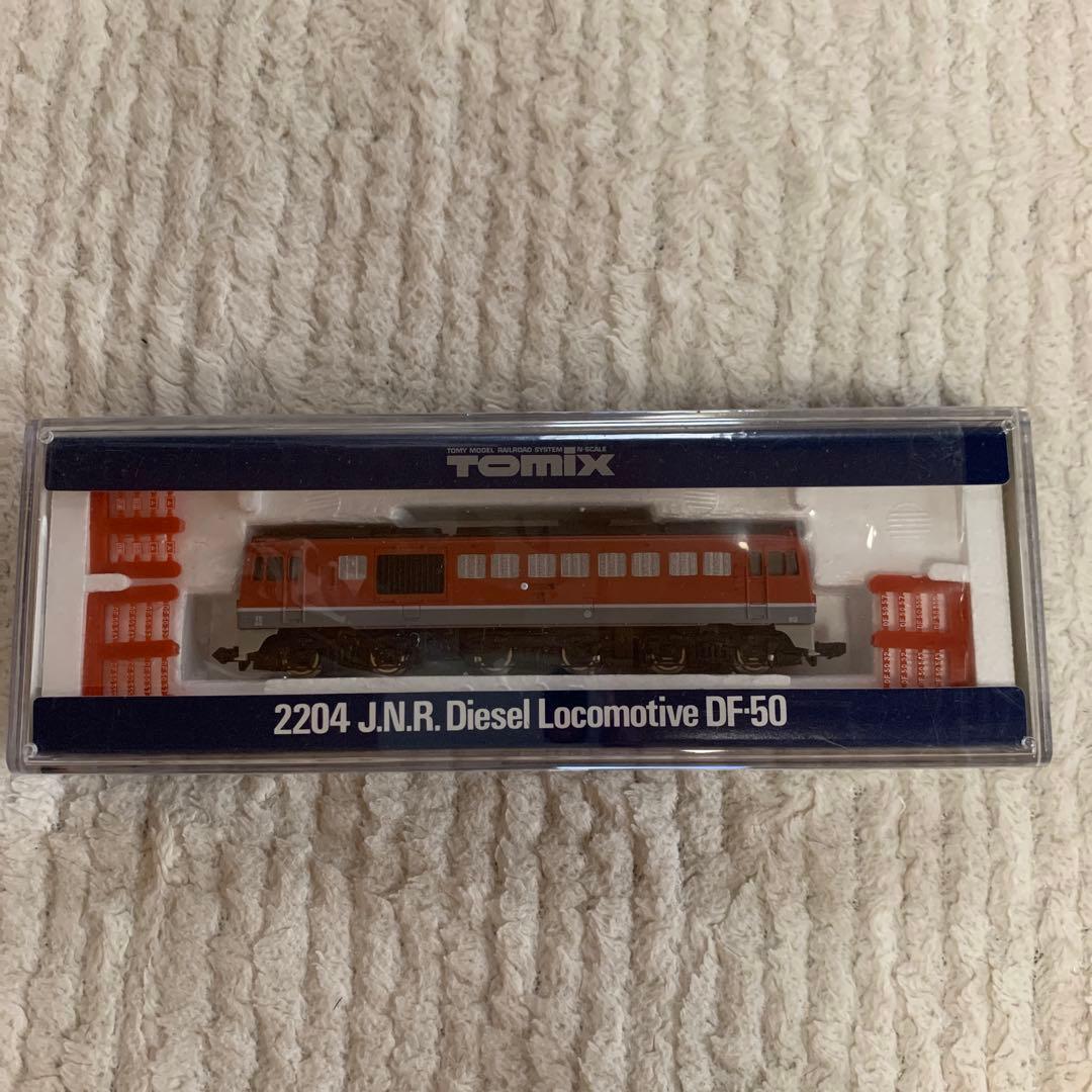 鉄道模型 Tomix2204 J.N.R. Diesel Locomotive DF-50 TOMIX-2204】国鉄ディーゼル機関車 DF 50 もついでに眺めてみた