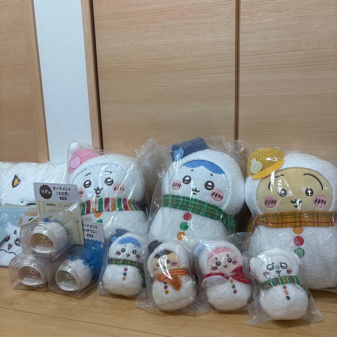 z*t様 ちいかわくじ　A賞 B賞 C賞セット A賞は癒される超BIG寄り添いぬいぐるみ！「ちいかわ 褒めろッ モモンガ