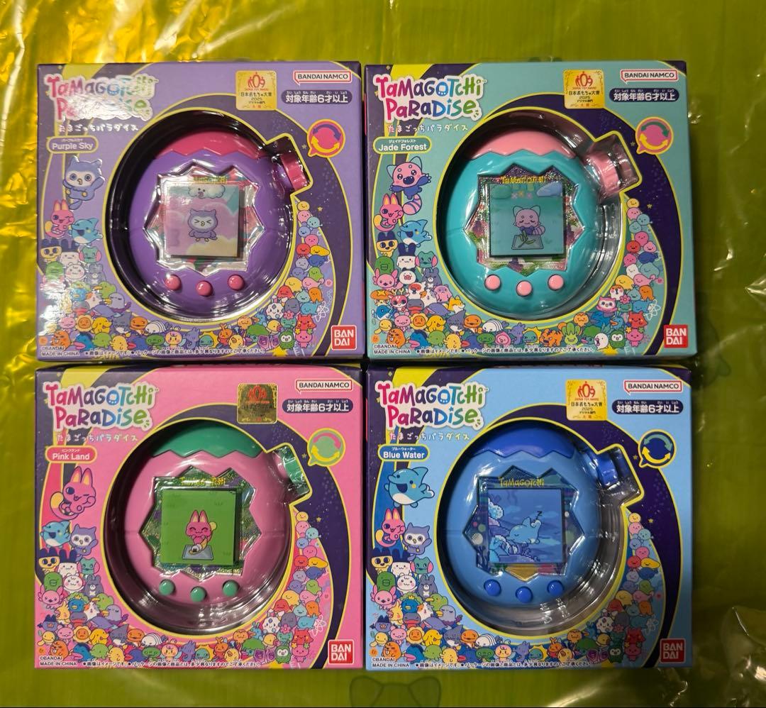 たまごっちパラダイス 4種類セット Tamagotchi Paradise（たまごっちパラダイス） | たまごっち公式サイト
