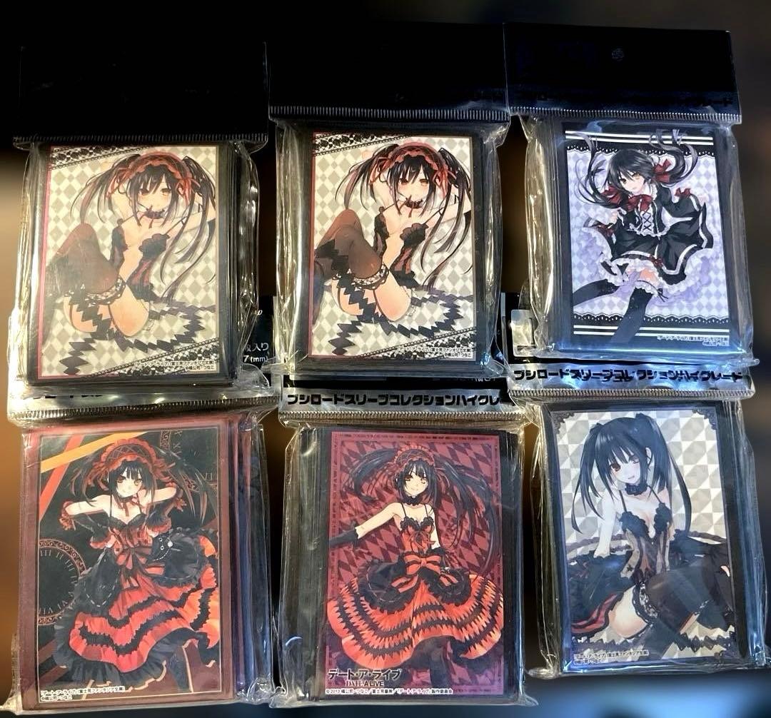 ブシロードスリーブコレクション　デート・ア・ライブ　時崎狂三　5種6点セット ブシロード デート・ア・ライブIV 時崎狂三 Part.5 スリーブ