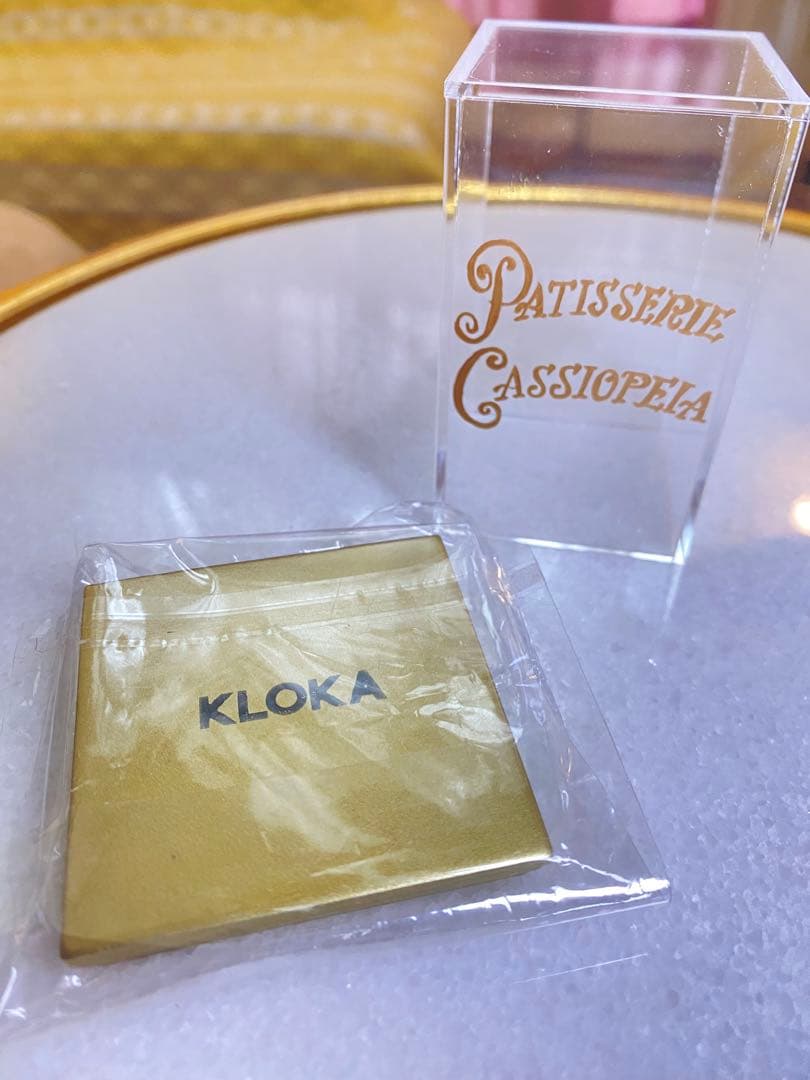 美品⭐️KLOKAオダニミユキ❤️パティスリーカシオペヤ✨手書きショーケース Auth Vintage SEIKO 