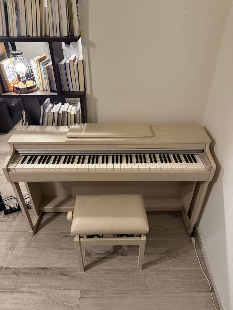 KAWAI ホワイト 電子ピアノ 椅子付き KAWAI SCA401 PW ピュアホワイト 電子ピアノ 88鍵盤 カワイ CA401