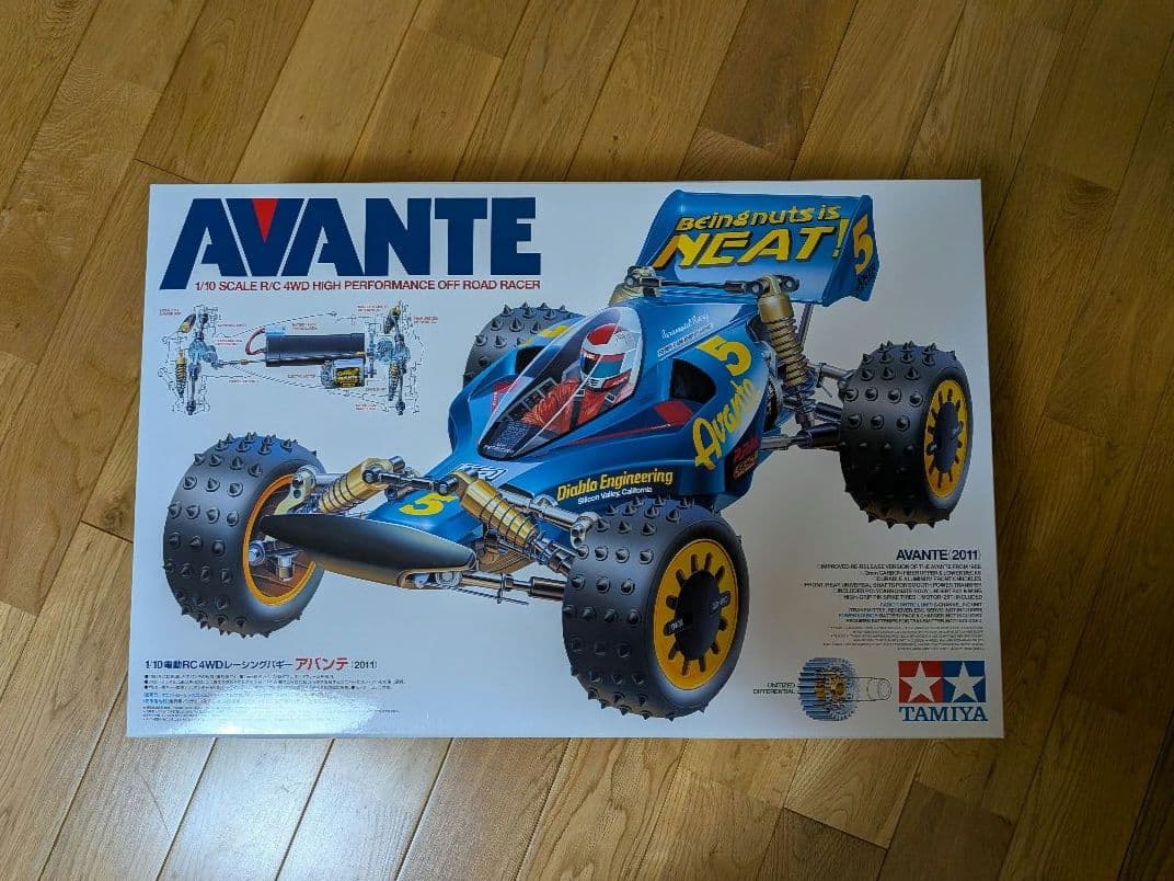 TAMIYA AVANTE 2011 1/10スケール RCカー TAMIYA AVANTE 2011 1/10 Scale Electric RC 4WD Racing Buggy Radio