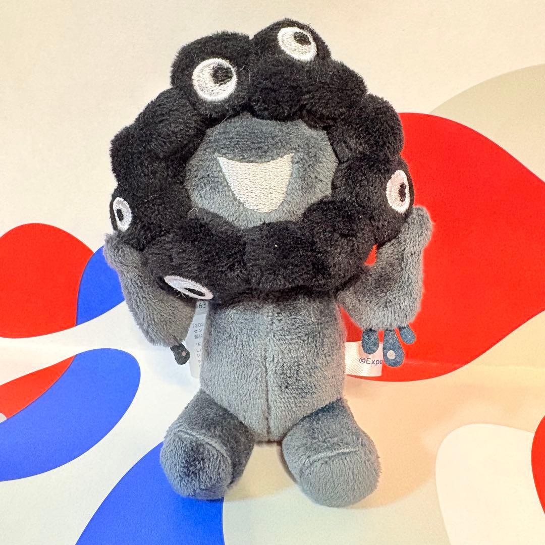 黒ミャク カラビナ付き すわり 大阪関西万博会場限定 ブラックミャク