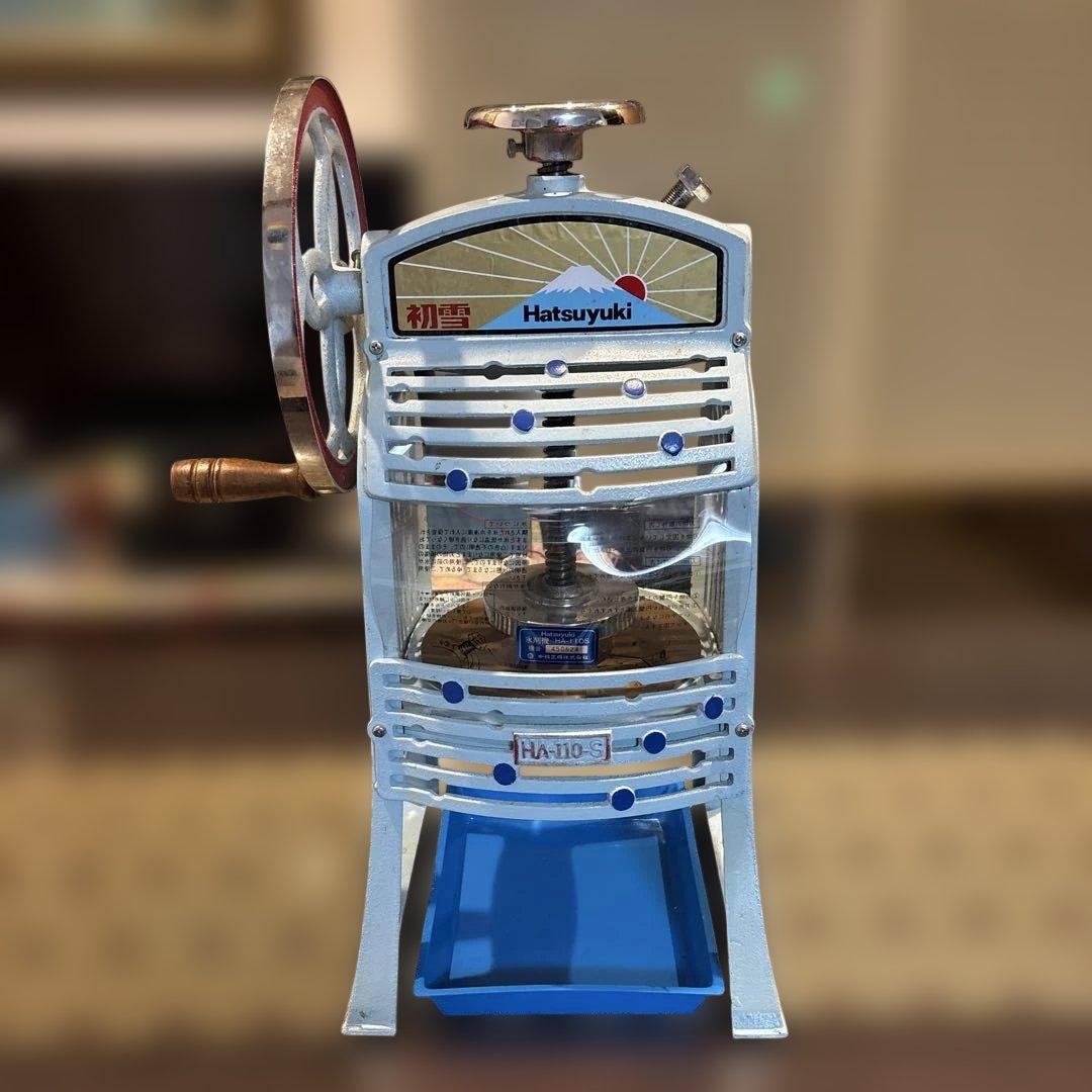 Hatsuyuki かき氷機 HA-110-S Hatsuyuki HA-110S (Manual) – Hypothermias.com