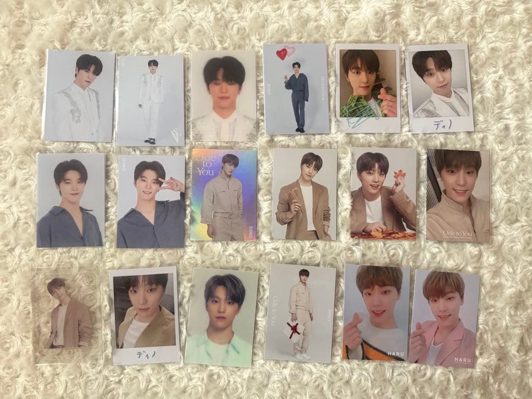 セブチ SEVENTEEN ディノ　トレカ 120枚 SEVENTEEN ディノ セブチ dino トレカ アルバム HMV 特典 - メルカリ