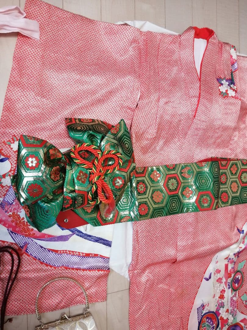 七五三 着物 7歳 セット 女の子 昭和レトロ - 七五三最新