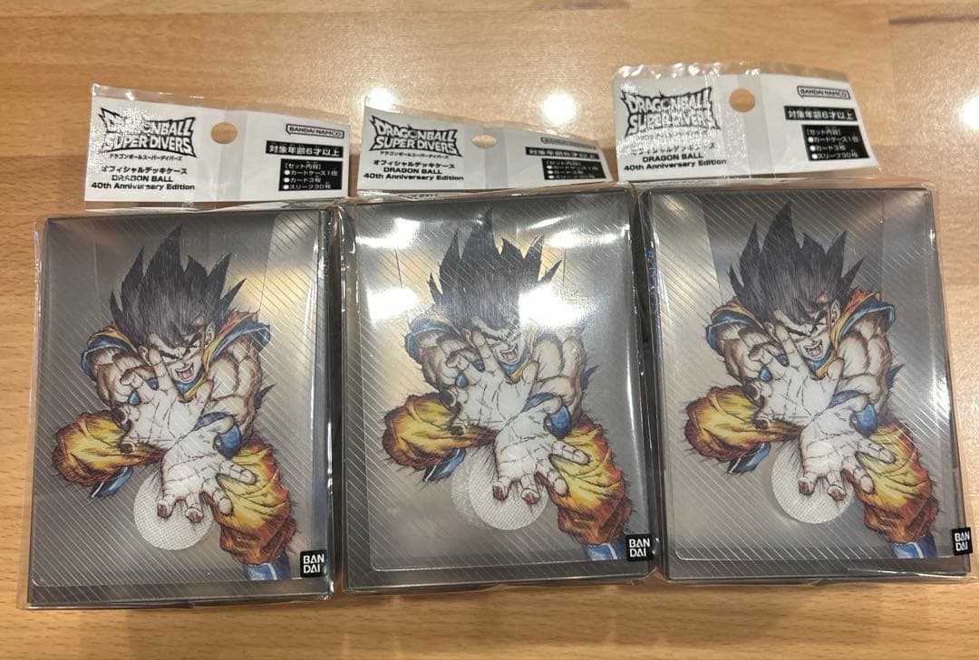 ドラゴンボール　ダイバーズ　未開封　40th周年　デッキケース　フルセット　3個 ドラゴンボール スーパーダイバーズ 40thデッキケースセット - メルカリ