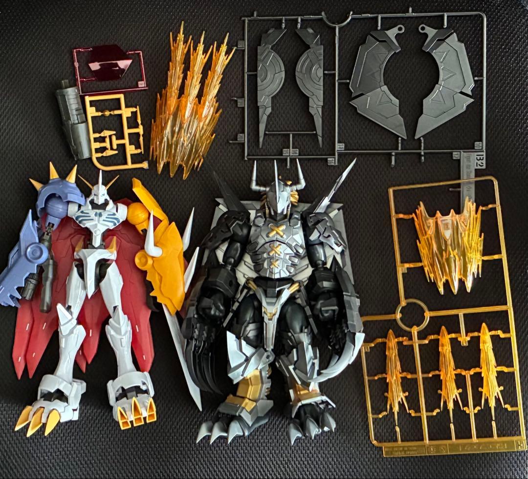 フィギュアライズ　アンプリファイド　オメガモン　ブラックウォーグレイモン　セット Amazon.co.jp: フィギュアライズスタンダード デジモンアドベンチャー