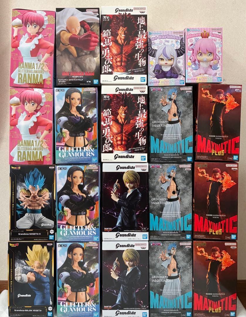 プライズフィギュア 20体セット HUNTER×HUNTER BLEACH など mixstore_mix6184