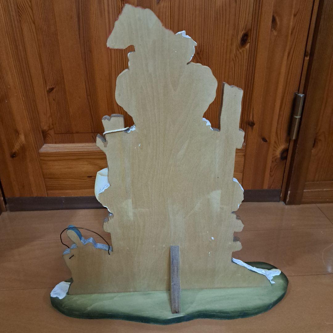 ショップ トールペイント作品 サンタ帽のクマの置物