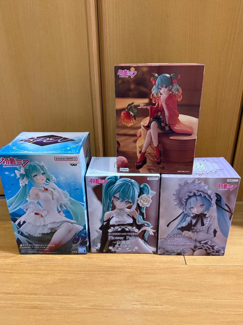初音ミク フィギュア 4体セット 初音ミク 0x27 Eternal Stream｜グッドスマイルカンパニー公式ショップ