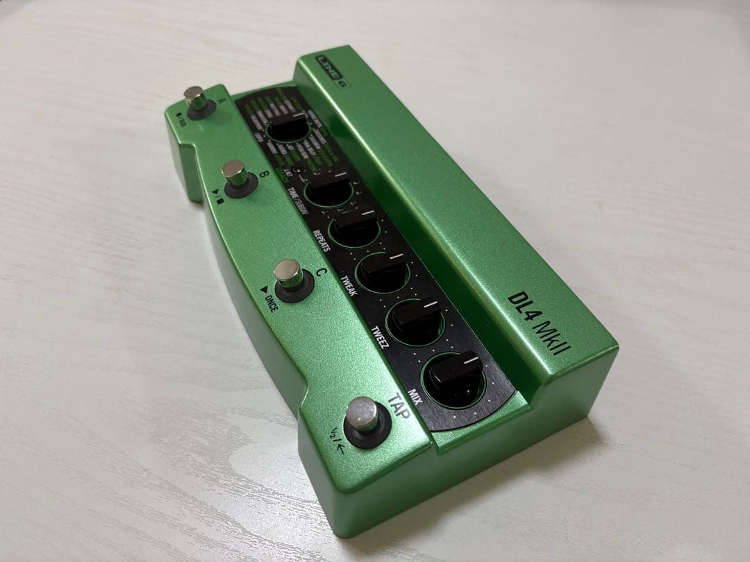 LINE 6 DL4 MkII グリーン Amazon.com: Line 6 DL4 MKII Delay Modeler, Green