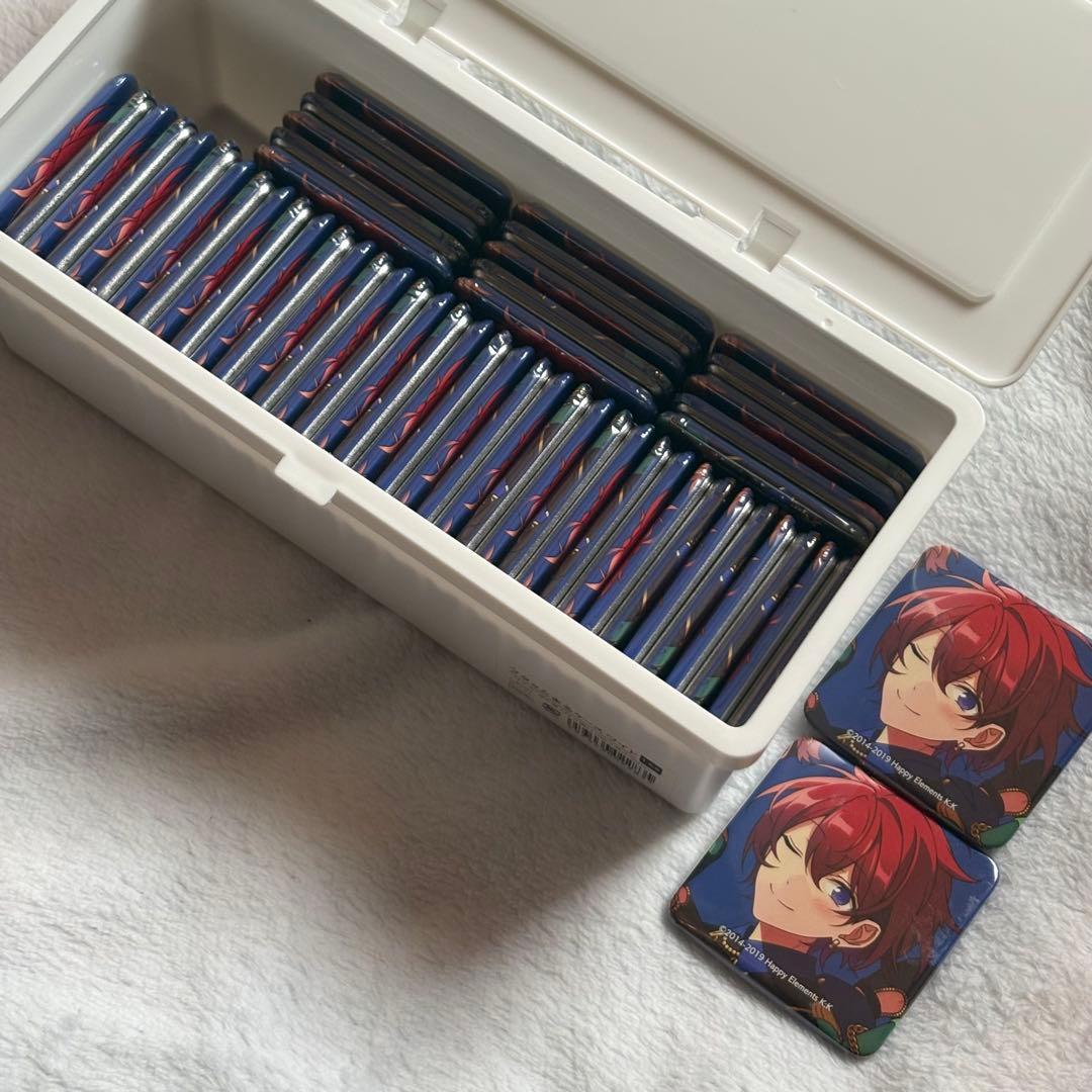あんスタ TRIP アルバム缶バッジ スクエア缶バ Knights 朱桜司 - メルカリ