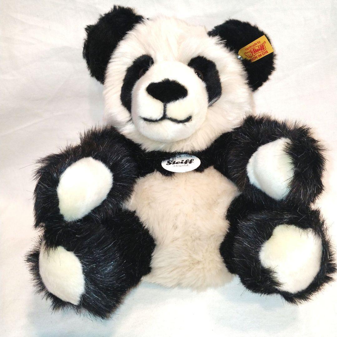 【新品】シュタイフ　カドリーフレンズ　パンダのマンシュリー　Steiff パンダのマンシュリー | ドイツ最高級テディベアのシュタイフ日本公式