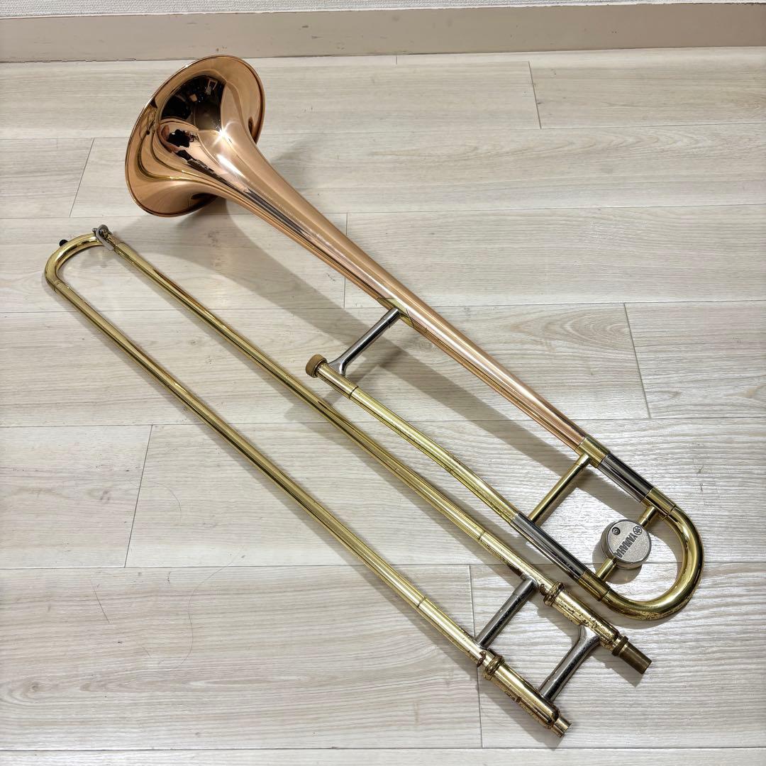 音出し確認済 YAMAHA ヤマハ テナートロンボーン YSL 353 赤ベル