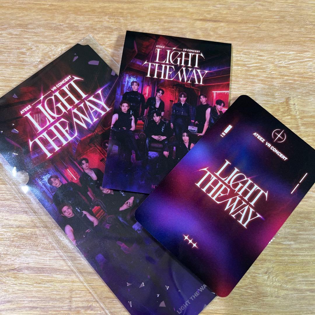 ATEEZ VR LIGHT THE WAY 入場特典 ホンジュン トレカ - メルカリ