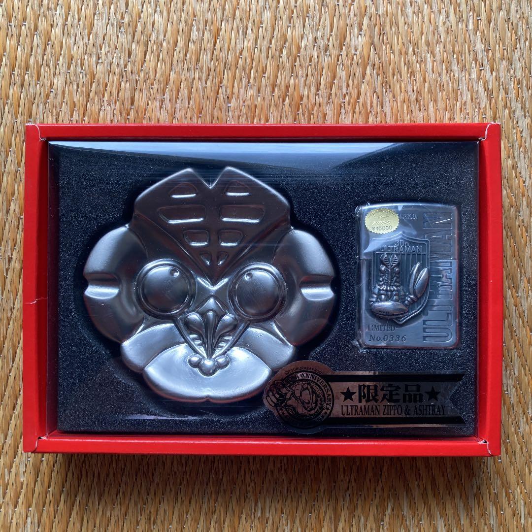 ウルトラマンとバルタン星人 30周年限定ZIPPOと灰皿セット - メルカリ