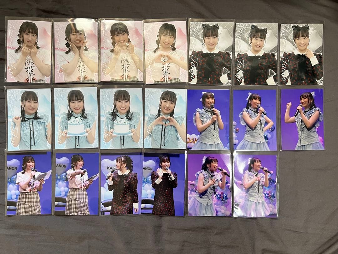 高尾奏音 RAFFLEくじ G賞ブロマイド 全20種類 コンプリートセット 高尾奏音Birthdayparty2025 開催記念ラッフルくじ | RAFFLE