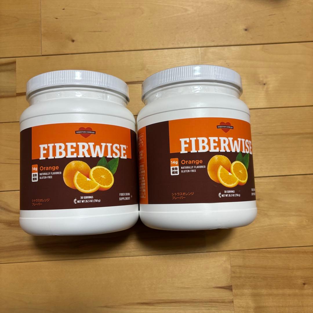 FIBERWISE オレンジ 2個セット ファイバーワイズ オレンジ