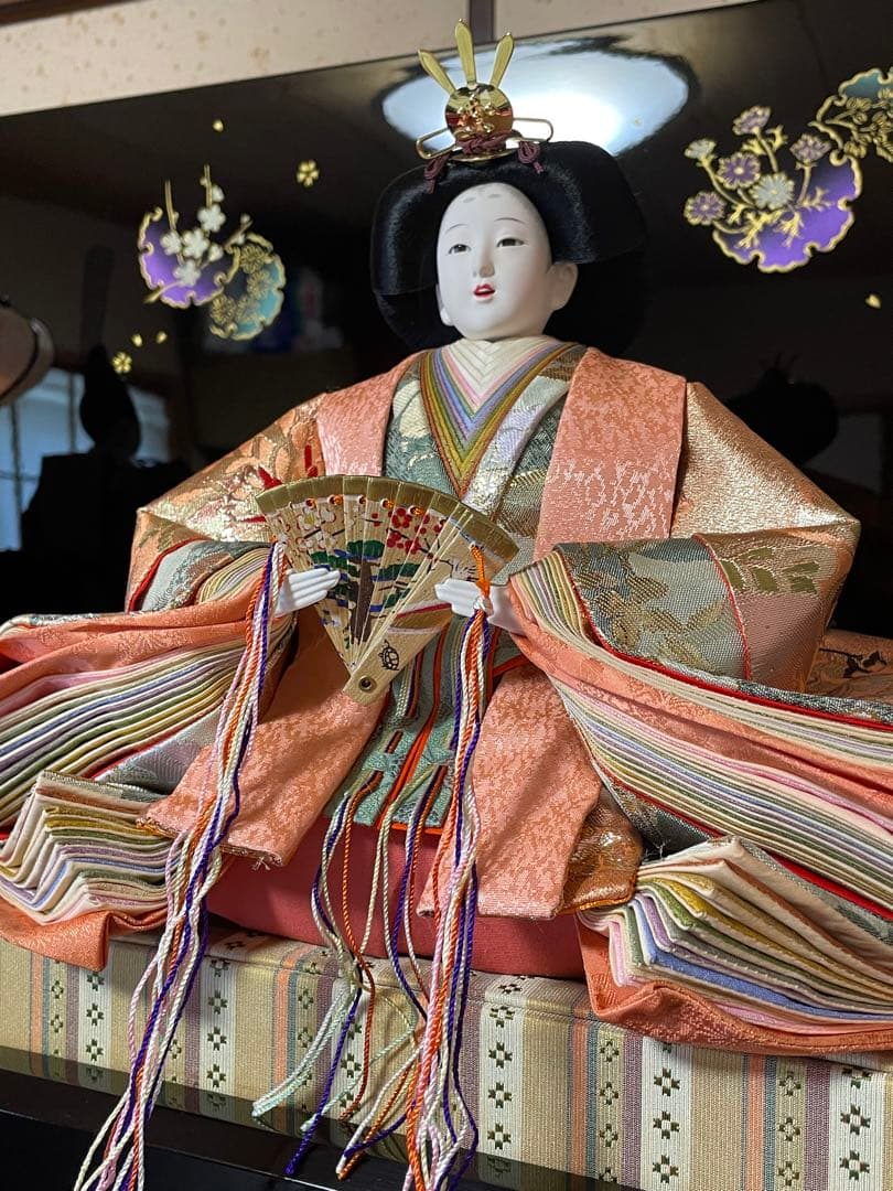京都系 作家物 雛人形一式 人形司 鬼寿作 松慶雛 京雛殿上【引取り限定