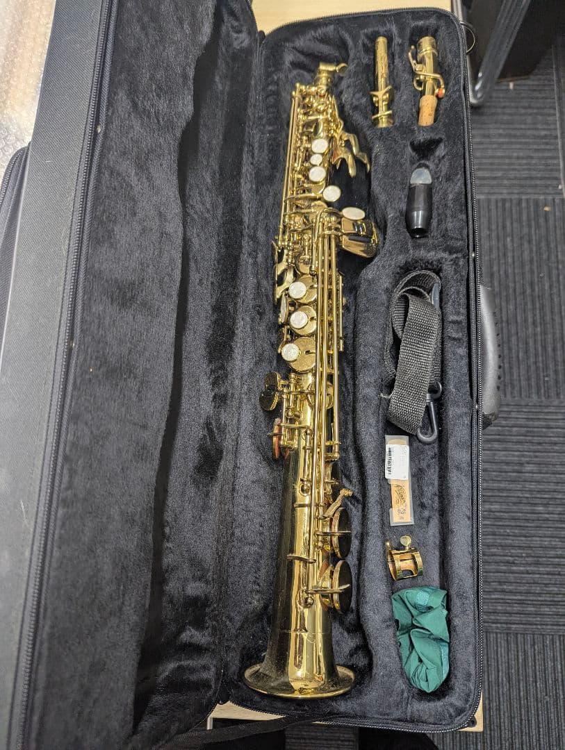 ソプラノサックス本体 パールキー付き　ジャンク品 ソプラノサックス本体 パールキー付き ジャンク品 - メルカリ