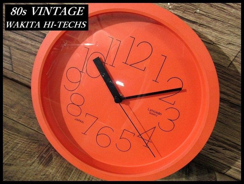 80s ワキタ ハイテクス 三原昌平 Lyncean スイープ運針 掛け時計 Yahoo!オークション - 三原昌平デザイン WAKITA HI-TECS SUPER PRESENT