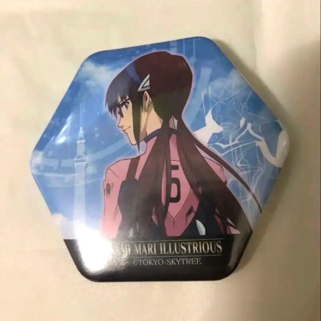 エヴァンゲリオン 東京スカイツリー コレクション缶バッジ マリ エヴァンゲリオン描きおろし真希波・マリ・イラストリアス65mm缶バッジ
