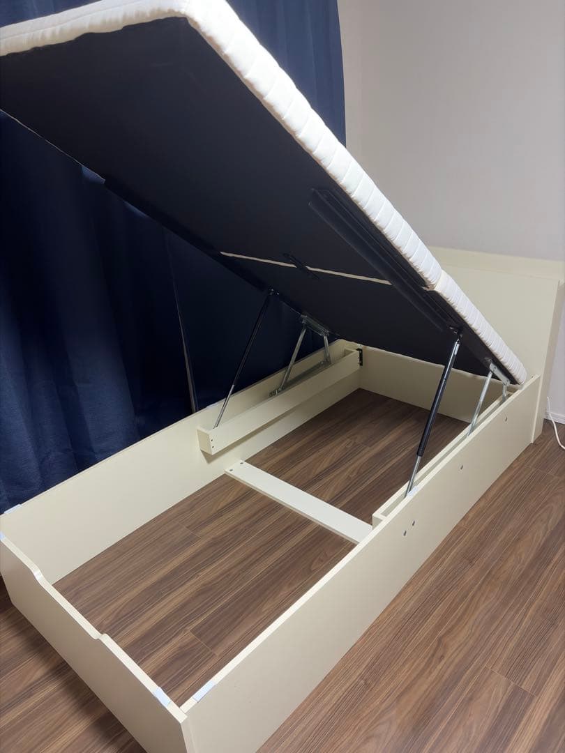 【直接引取り限定】インテローグ　収納付きはね上げシングルベッド【12/21まで】 楽天市場】【新発売】ベッド シングルベッド シングル ベット シングル