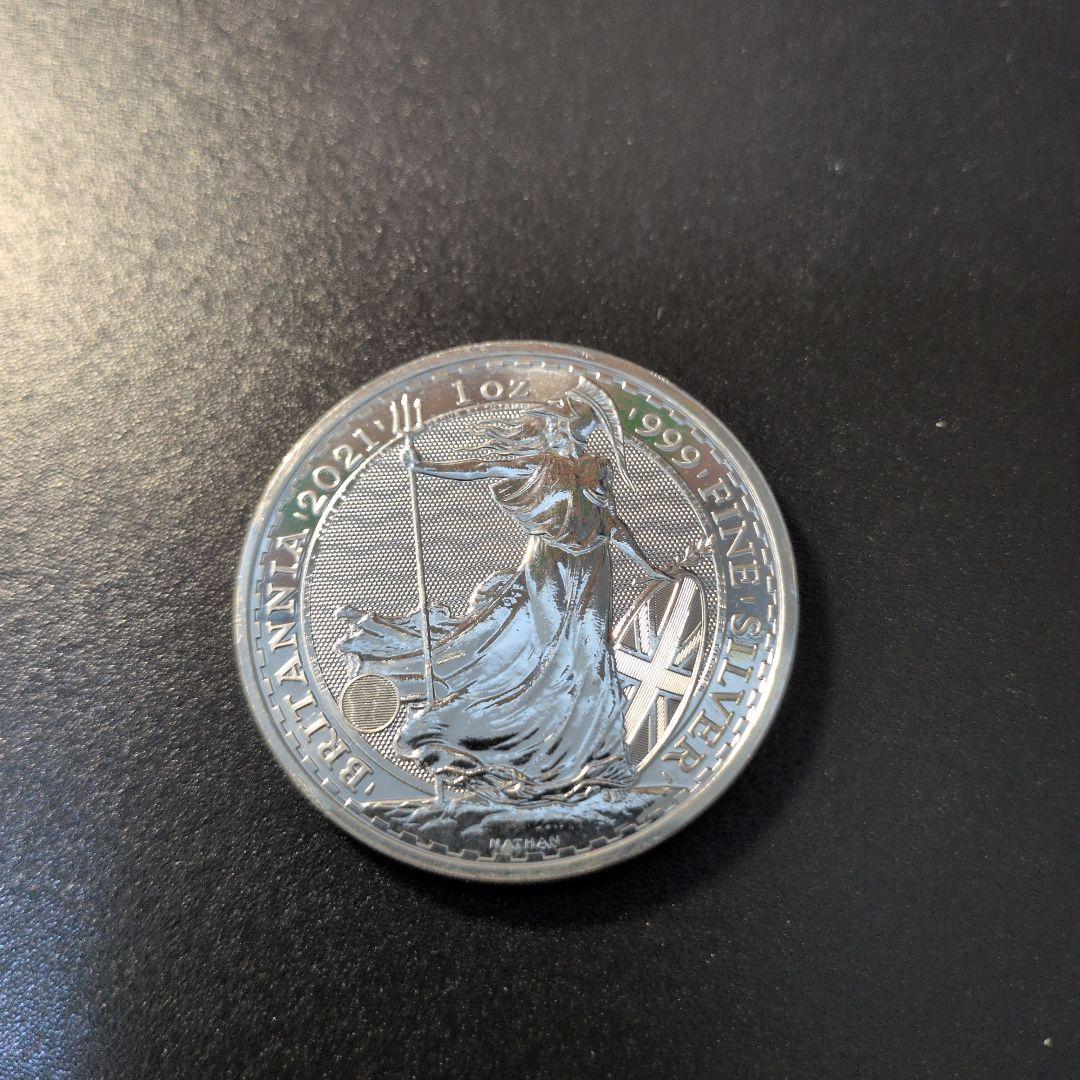 m*u様 2021年 イギリス・ブリタニア銀貨1オンス m*u様 2021年 イギリス・ブリタニア銀貨1オンス - メルカリ