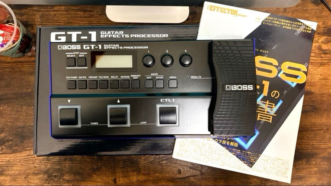 BOSS GT-1 マルチエフェクター+ PSAアダプター元箱付属品あり Amazon.co.jp: BOSS GT-1 マルチエフェクター 純正アダプター GT-1
