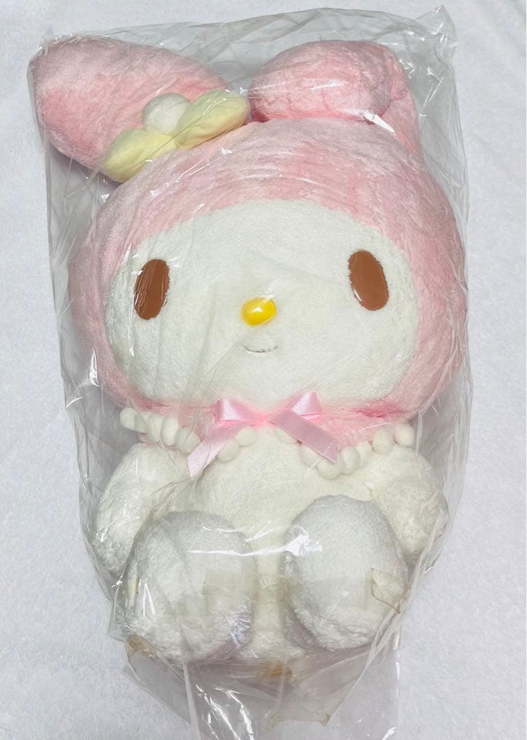 サンリオ マイメロディ 2010年 2L ぬいぐるみ 新品タグ付き レア サンリオキャラクターズ ほわほわ マイメロディ 2L ぬいぐるみ