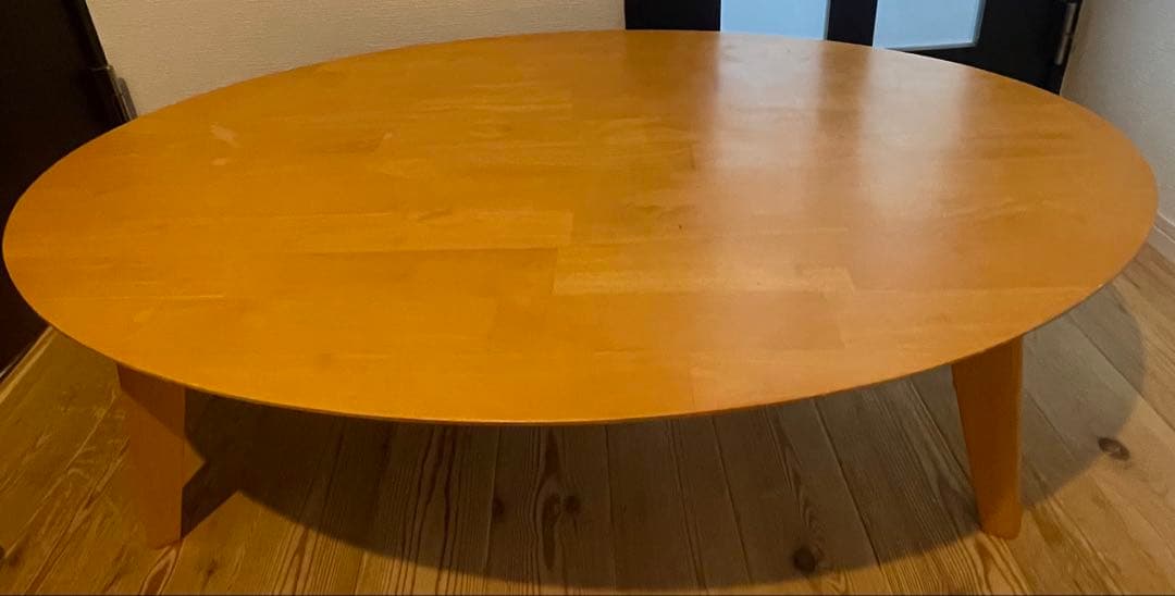 最終値下‼️ ベルメゾン　天然木　折りたたみ　ローテーブル　ちゃぶ台　座卓 ベルメゾン（BELLE MAISON） ローテーブル テーブル ちゃぶ台 座卓