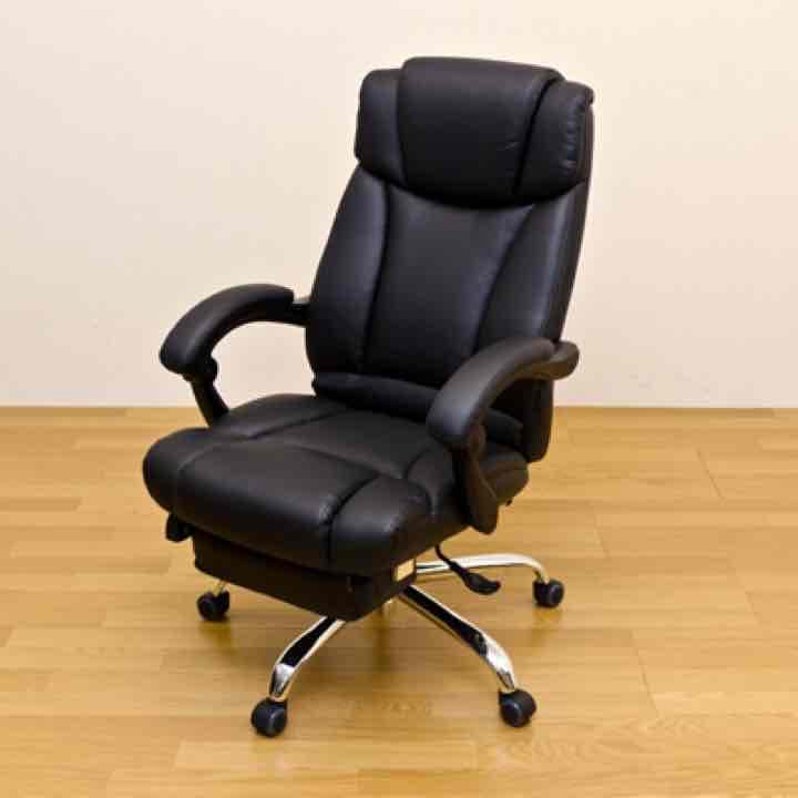 pricedown！  FIRST　フルフラットオフィスチェア　BK/BR Amazon.co.jp: 激安良品家具 フルフラットオフィスチェアFIRST クール