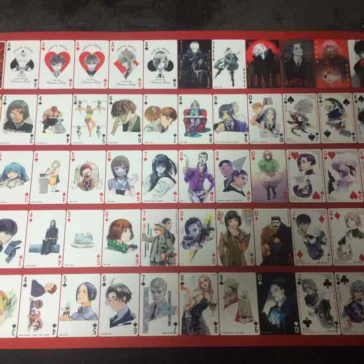 東京喰種トランプポスター 匿名配送☆】東京喰種 抽選プレゼント当選品 特製B2トランプポスター